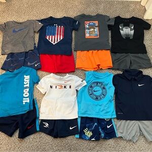 Nike & Under Armour lot size 24 month/2t